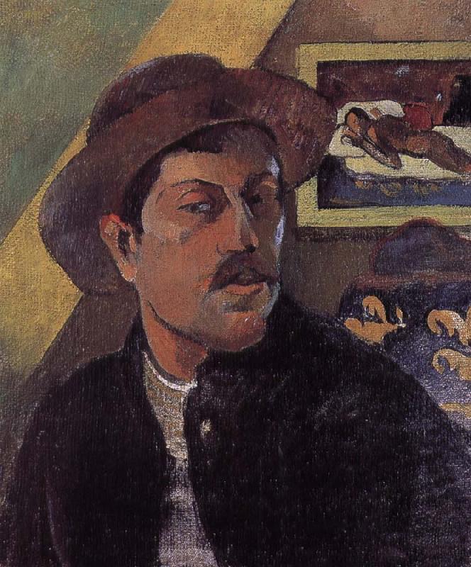 Paul Gauguin Hat self-portraits France oil painting art